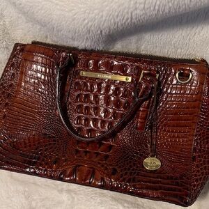 Brahmin Pecan Finley Tote